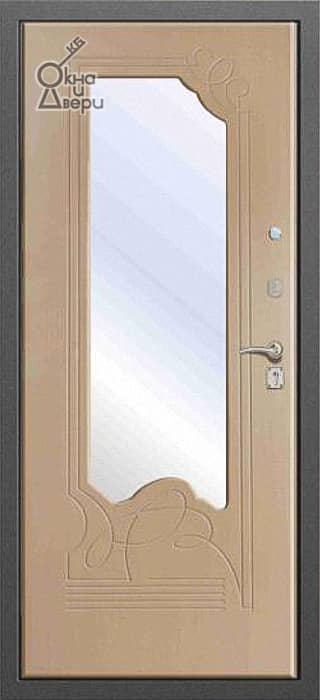 Дверь СТАТУС П9К9 Зеркало вариант 3